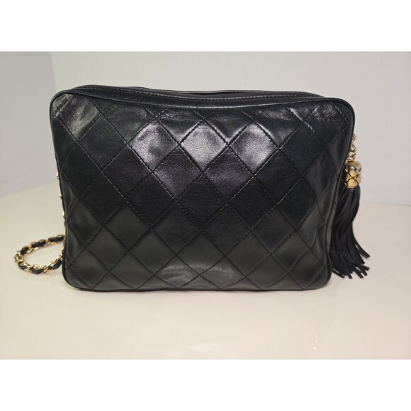 Coco Chanel Black Quilted Leather Iconic Handbag - Picture 5 of 16
